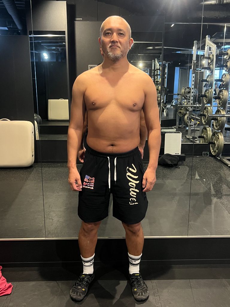 40代会社員 ビフォー 正面